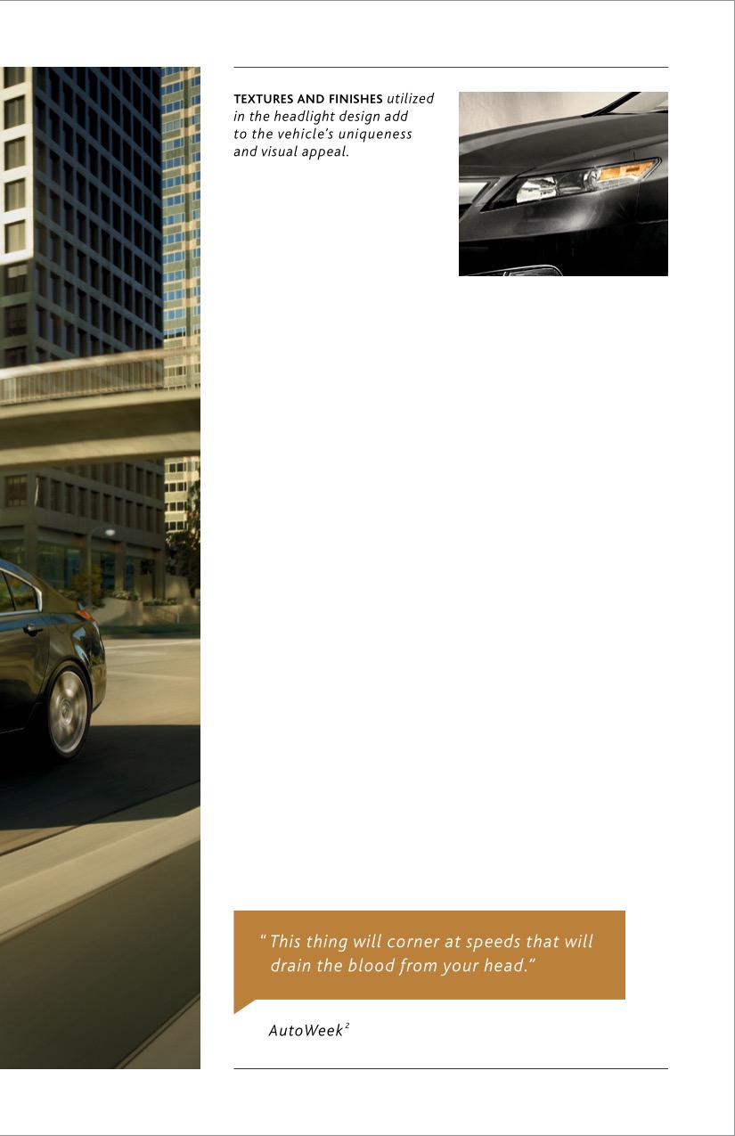 2013 Acura TL Brochure Page 15
